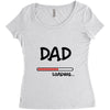dad loading Women's Triblend Scoop T-shirt