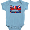 skinhead union Baby Onesie