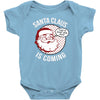 santa claus is coming Baby Bodysuit