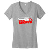 get to the choppa Women's V-Neck T-Shirt