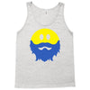 bearded smiley face Tank Top