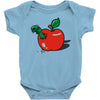 apple burster Baby Bodysuit