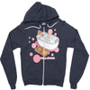 clean eating Zipper Hoodie