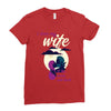 to the moon and back Ladies Fitted T-Shirt