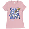 let's drift away Ladies Fitted T-Shirt