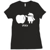 android i fix it Ladies Fitted T-Shirt