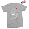 pregnant rex white and red color Exclusive T-shirt