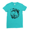 explore, travel, live and love life Ladies Fitted T-Shirt