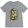pop off V-Neck Tee
