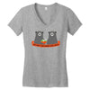 you don't win friends with salad Women's V-Neck T-Shirt