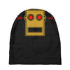 lmfao robot head Baby Beanies