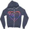 perfect dog love Zipper Hoodie