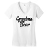 grandma bear Women's V-Neck T-Shirt