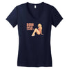 born in the 50s Women's V-Neck T-Shirt