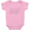 auto correct shut Baby Bodysuit