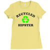 recycled hipster Ladies Fitted T-Shirt