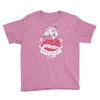 bad cat   gatos locos Youth Tee