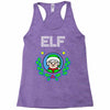 elf christmas Racerback Tank