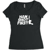 popular han shot first Women's Triblend Scoop T-shirt