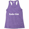 Radio Club logo Racerback Tank
