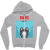 paws Zipper Hoodie