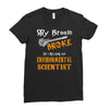 environmental scientist Ladies Fitted T-Shirt