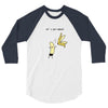 let's get naked 3/4 Sleeve Shirt