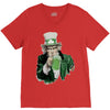 st patricks day  uncle sam V-Neck Tee