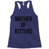 mother of kittens Racerback Tank
