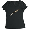 knife Women's Triblend Scoop T-shirt