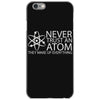 science tshirt never trust an atom iPhone 6/6s Case