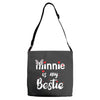 Minnie is my Bestie Adjustable Strap Totes