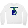she wants the d seattle Crewneck Sweatshirt