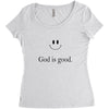 god is good Women's Triblend Scoop T-shirt