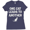 pet lover girls im one leads to another Ladies Fitted T-Shirt