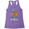 my first grade kids are smart cookies Racerback Tank