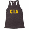 cia  funny  fashion fbi feds joke fancy dress Racerback Tank