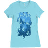 ninja kick ass clash Ladies Fitted T-Shirt