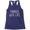 married with cats Racerback Tank