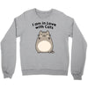 i am in love with cats Crewneck Sweatshirt