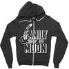 Family Trip To Moon Zipper Hoodie