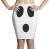 boo face Pencil Skirts