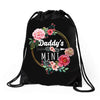 Daddy Is Mini Drawstring Bags