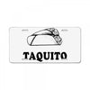 Taquito License Plate