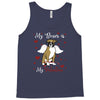 my boxer is my valentine1 Tank Top