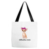 chihuahua mom Tote Bags