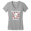curva sud milano Women's V-Neck T-Shirt