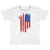 sa distress flag cool american Toddler T-shirt