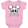 skull mickey 2 Baby Bodysuit