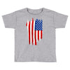 sa distress flag cool american Toddler T-shirt
